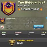 The Hidden Leaf- Capital Peak 2 - Clan Level : 20 - GOLD League I - War Log : 578 / 326 / 2