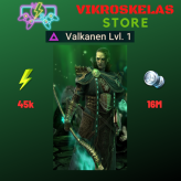 Starter acc with Valkanen : 45k energy / 16 mln coins / 11 Login Legendaries