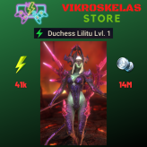 Starter acc with Lilitu : 41k energy / 14 mln coins /  11 Login Legendaries