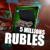 Rubles 5 MILLIONS I Free raid + BONUS I Stream I
