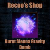 Gravity Bomb I Burnt Sienna
