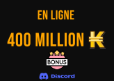 400 000 000 kamas + Bonus - Grandapan