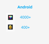 Android . 4000+ Diamonds 400+ Gold Fragments. Instant delivery