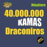 Livraison 15 minutes - [ 40M Kamas ] Draconiros   - MinyStore