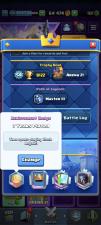 clash royal lvl 54-⁵⁵  - Cards109/109 - Max Card 3 _lvl 15 Mad card 69 _lvl 14 /Emote 102 / skin tower 7 / Trophies 8100 / All the cards 
