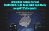 Unyielding  Secret Service [Full SeT] [5/5 AP - Food,Drink and Chem weight 20%][Jetpack][Account Share]