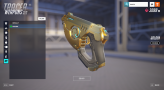 Unranked Account, NEVER played in OW2, THREE GOLDEN WEAPONS, TONS of skins