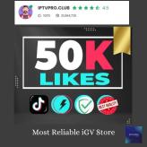 50K (50000) TikTok Likes - Boost Your TikTok Presence with Real and Guaranteed TikTok Likes - Tiktok Growth Services : 50000 TIKTOK LIKES