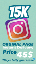 15k Follower Instagram Account / handmade and 100% secure with 48H Replacement Rule