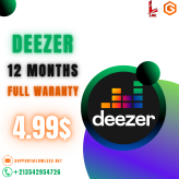 Deezer Premium 12 Months
