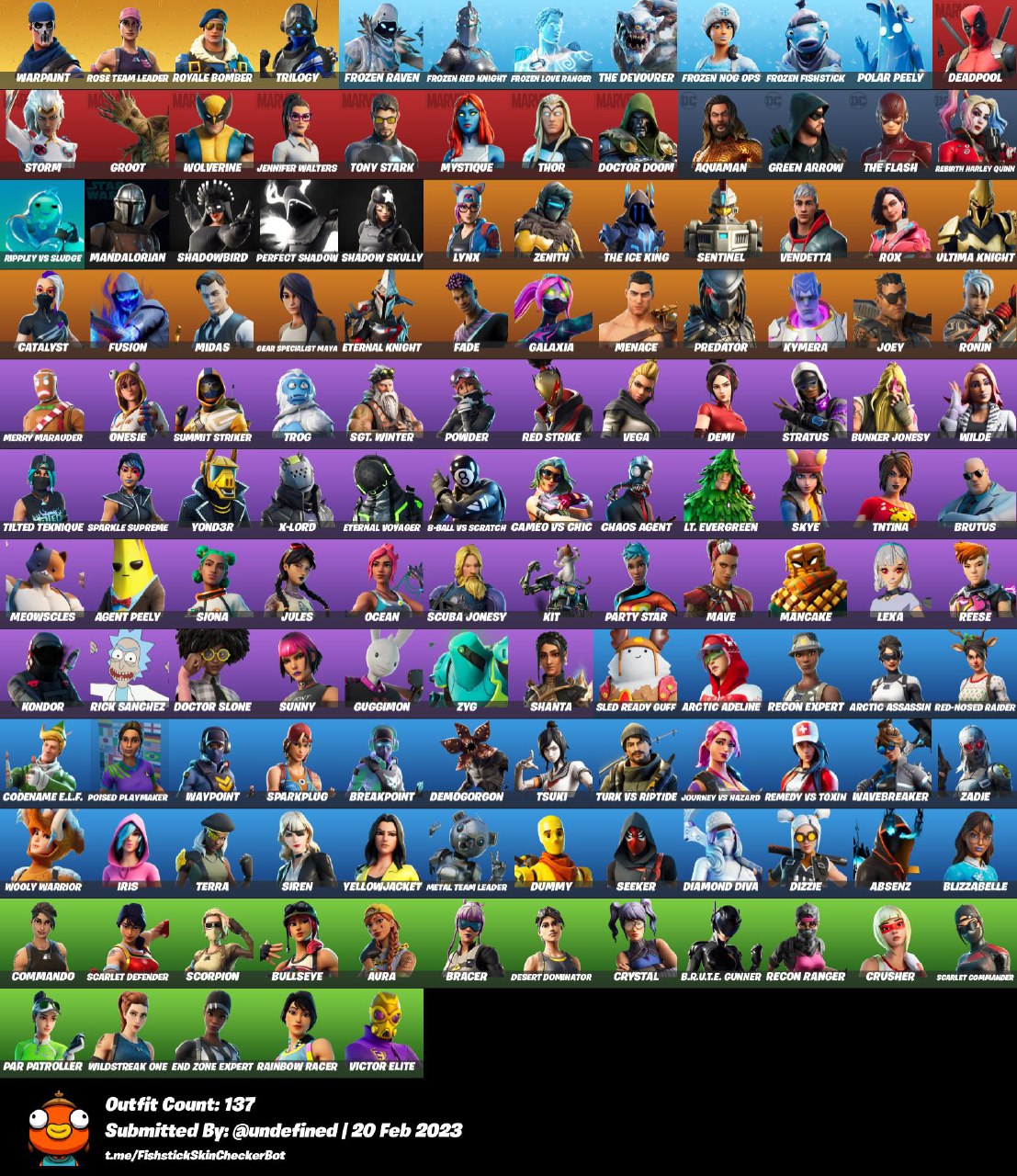 Rebirth Ripper Skin (Only PC) 137 Skins - Merry Mint Axe - Leviathan Axe - Star Wand ...