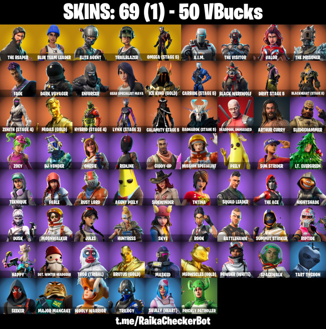 [PC] 69 skins | The Reaper | Blue Team Leader | Elite Agent ...
