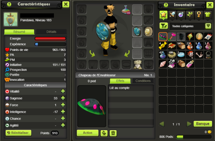 PANDA 183 (SKINS) Blair  !! Never Certificat, 100% Safe.