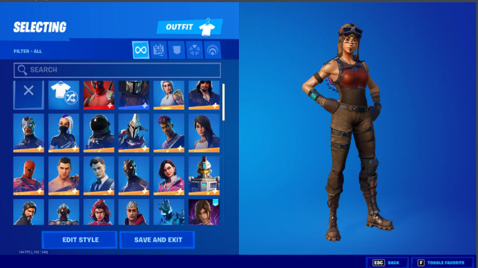 FORTNITE RENEGADE RAIDER ACCOUNT 100+ SKINS WITH PROOF PRICE: BEST OFFERS