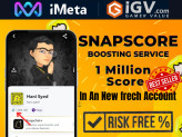 Snapchat Account With 1000,0000 (1000k) Score Highest Quality