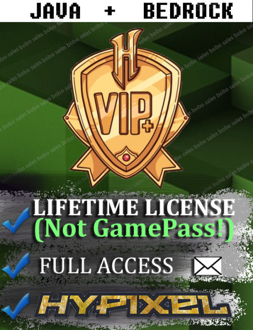 (Hypixel VIP+) Account from 21-Feb-2023. Microsoft account with mail.