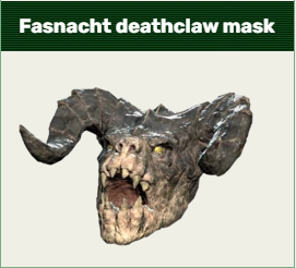 Fasnacht deathclaw mask