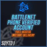 BATTLENET FRESH ACCOUNT | Phone Verified | 0h Played | Full Access | FAST DELIVERY