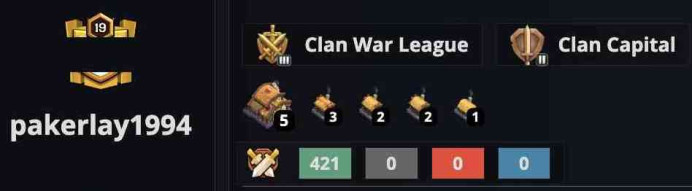 Clan LVL:19■Name:[pakerlay1994] ■Cheapest■Safest■Fast Delivery■Full Access■All infos in images■A6156