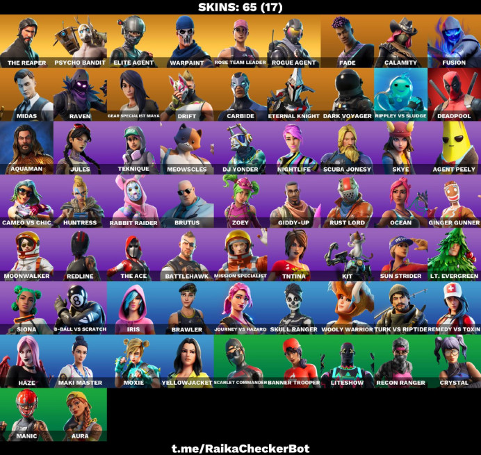 FORTNITE ACCOUNT 50 - 100 SKINS RARE ACCOUNTS FORTNITE ACCOUNT ALL PLATFORMS (PSN/XBOX/PC) 100% WARRANTY
