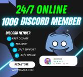 1000 DiscorD Online Member DiscorD Online Member - with High-Quality & lowest prices.