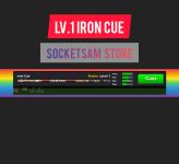 Iron cue + invisible cue + glitch cue Level 1  SEE DISCRIPTION 