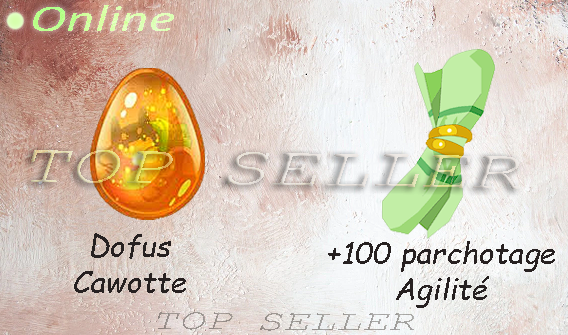 kit parchotage +100 agilite + Dofus cawotte + bonus - livraison 5 minutes