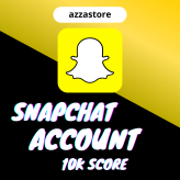 account snapchat waith 10k + Score Highest Quality +  100% Legit account + Changeable username / Account Snapchat 