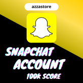 account snapchat waith 100k + Score Highest Quality +  100% Legit account + Changeable username / Account Snapchat 