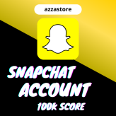 Account Snapchat waith 100k + Score Highest Quality +  [100% Legit account] + Changeable username / #account snapchat 