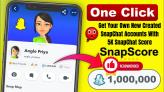 Account snapchat 5k Snap Score