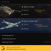 clear account with 9999 gold | 0 battles | world of tanks EU | wot | FULL ACCESS