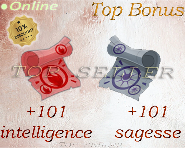 Fallanster : Kit parchotage +101 sagesse / intelligence + top Bonus - livraison 5 minutes