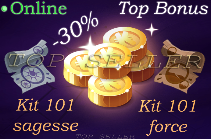 Kit parchotage +101 sagesse / force + top Bonus - livraison 5 minutes