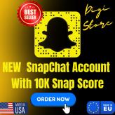 Compte Snapchat avec un score de 10000 (10k) - Qualité supérieure