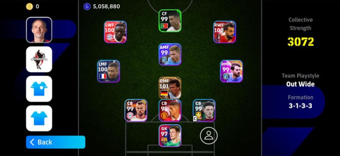 Bigtime Matthaus-Legends(Lampard+Demichelis+Lizararu+Bebet)Epic(Ochoa+Ambrosini)POTW(CR7+Benzama+Di Maria-min,Mbappe,Messi 
