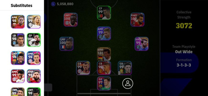 Bigtime Matthaus-Legends(Lampard+Demichelis+Lizararu+Bebet)Epic(Ochoa+Ambrosini)POTW(CR7+Benzama+Di Maria-min,Mbappe,Messi 