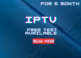 IPTV FOR 6 MONTHS including all Europe channels- FREE TEST FOR 24 HOURS AVAILABLE
