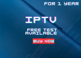 IPTV FOR 1 YEAR including all Europe channels- FREE TEST FOR 24 HOURS AVAILABLE