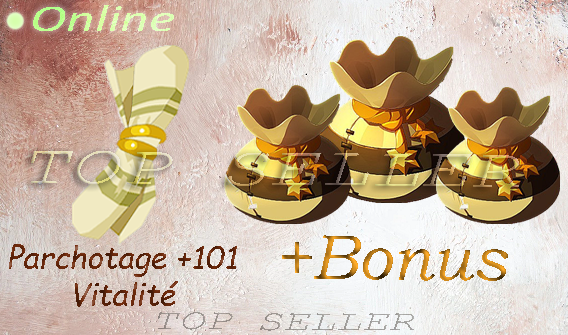 Pack Parchotage +101 Vitalite + Top Bonus - livraison Expresse : 5 minutes