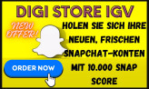 Snapchat Accounts with 10K Score Changeable username
