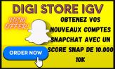Buy Cheap Snapchat Accounts With High Score 10K Snapchat Accounts For Sale