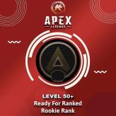 50 Level | Rookie Rank  Ready For Ranked Full Access  First Email Instant Delivery 