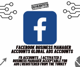   Facebook BUSINESS MANAGER Accounts Global ADS Accounts 