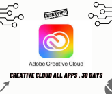 ADOBE CREATIVE CLOUD 30 days 1 MONTH