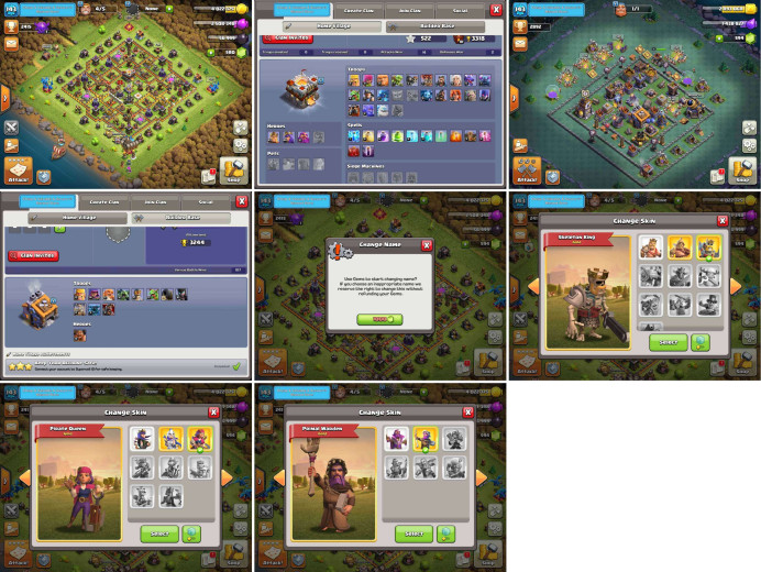 ■TH:11 (+55%) ■Heroes: K43 Q44 P10 W12 ■Skins:5 ■BH:9 ■Full Access ■Instant Delivery ■A4000
