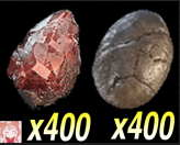 [Season 2] x200 Material Package for Summon BOSS Duriel (x400 Mucus-Slick Egg + x400 Shard of Agony)-- Fast Delivery