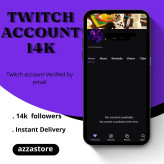  Auto delivery + Twitch [13K Followers] account + 2023 + Email access +