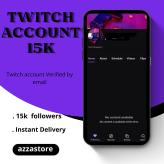 Auto delivery + Twitch [15K Followers] account + 2023 + Email access +