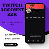  Auto delivery + Twitch [22K Followers] account + 2023 + Email access +